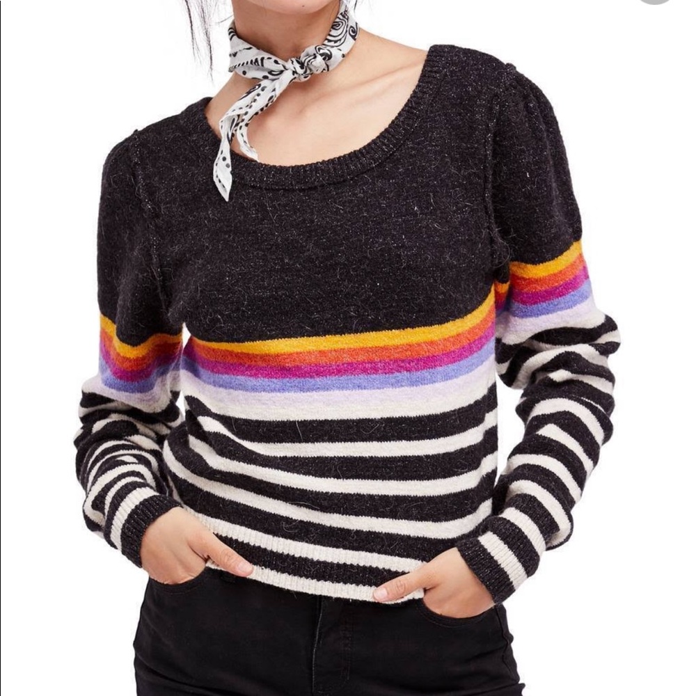 NWT Free people Alpaca blend sweater.